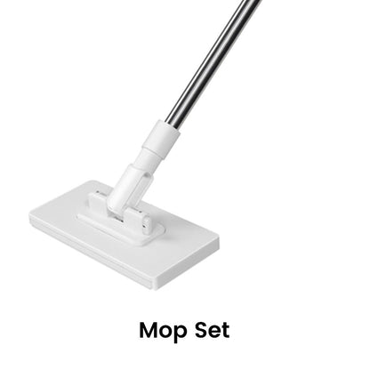 🔥 Promo exclusive -60% sur la Serpillère Réutilisable avec Pince Biomimétique Auto-Serrante, Manche Télescopique 100 cm, Rotation 360° et Écologique (Multi-Surfaces) !