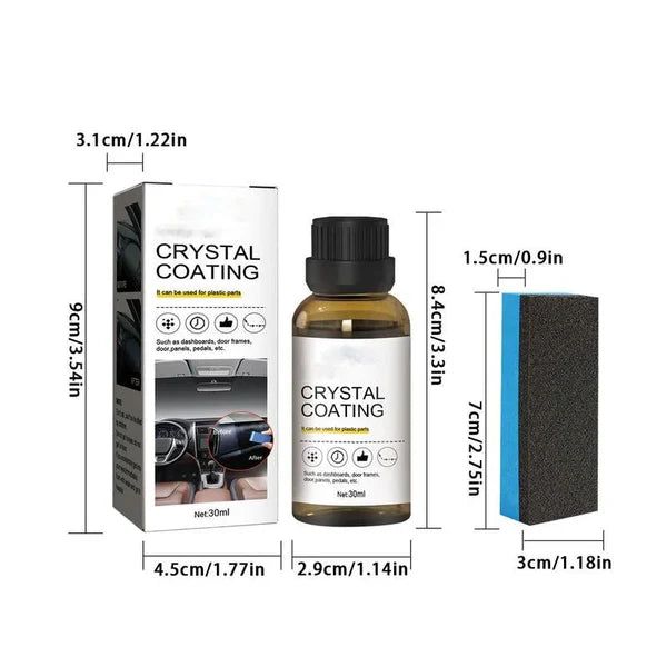 ✨ Soin Cristallin Rénovateur pour Plastiques (ml)