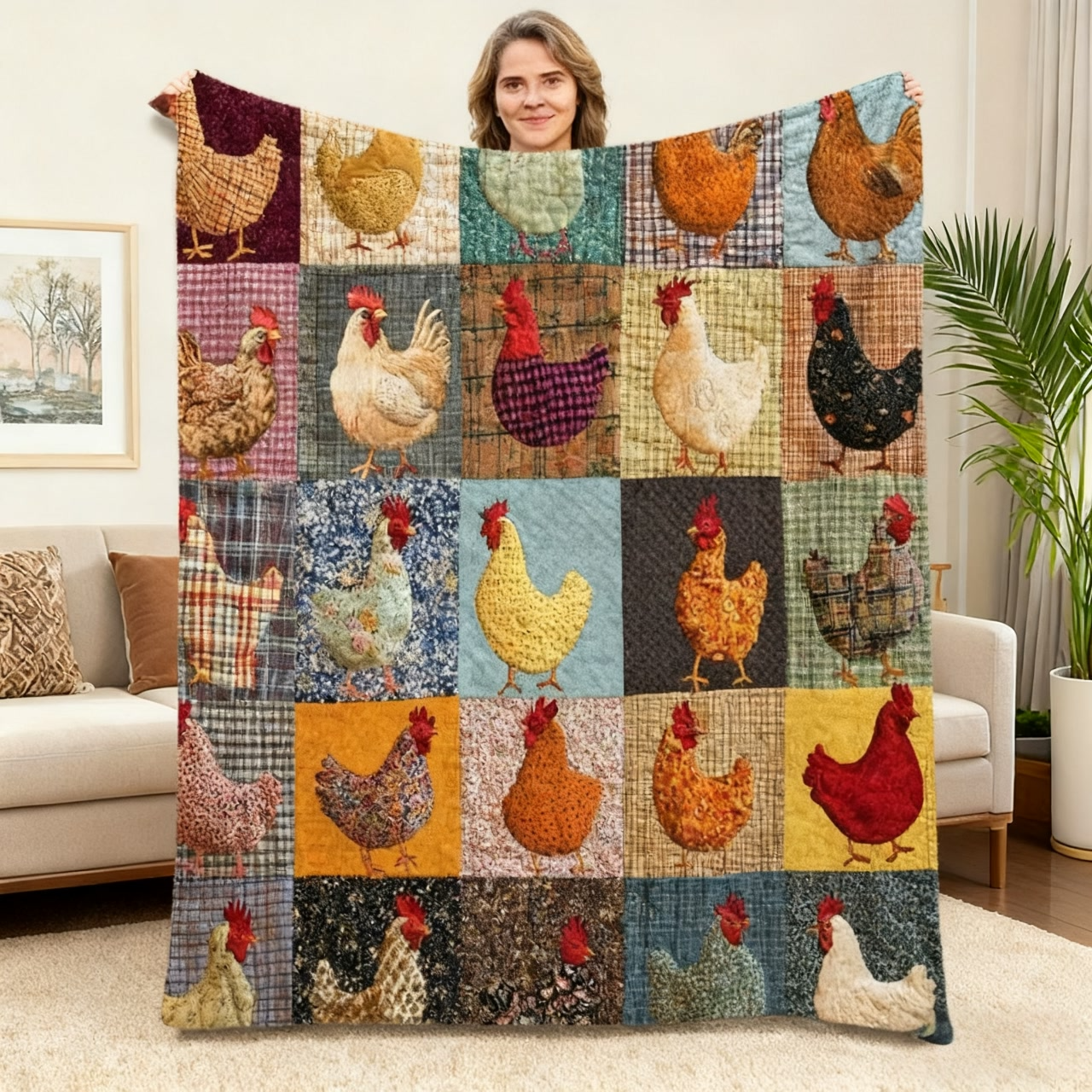 🎁 Couverture de sieste ultra tendance et confort absolu 🐔