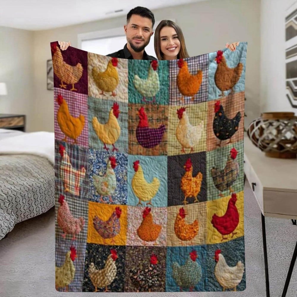 🎁 Couverture de sieste ultra tendance et confort absolu 🐔