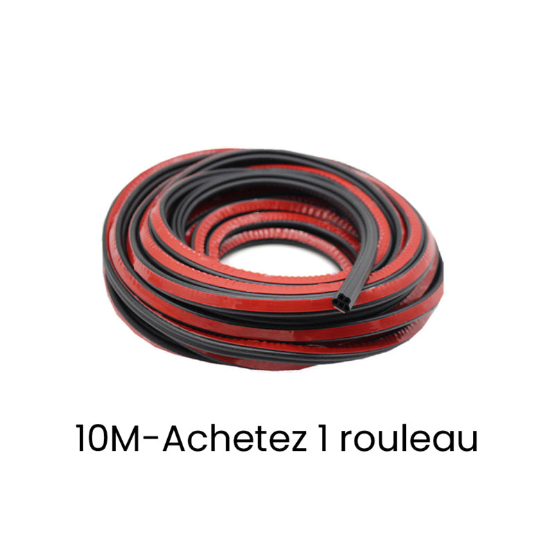 Bande d'Étanchéité en Caoutchouc pour Voiture – Anti-Bruit et Anti-Poussière, Étanchéité Durable et Silencieuse