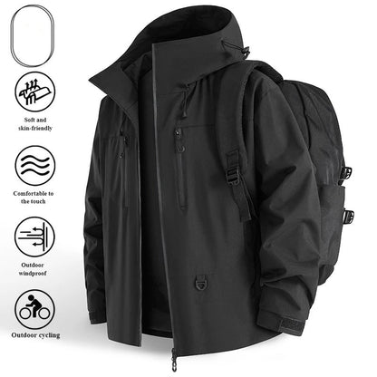 🧥 Nouveauté 2026 | Veste Imperméable à Capuche | Sport & Plein Air ⚡【Juste Arrivé】