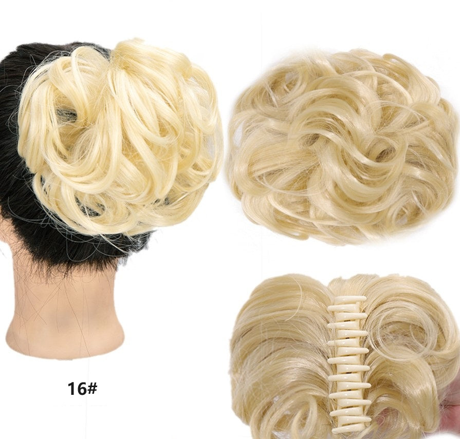 ✨Perruque à Pinces avec Cheveux Naturels – Look Naturel et Facile à Porter