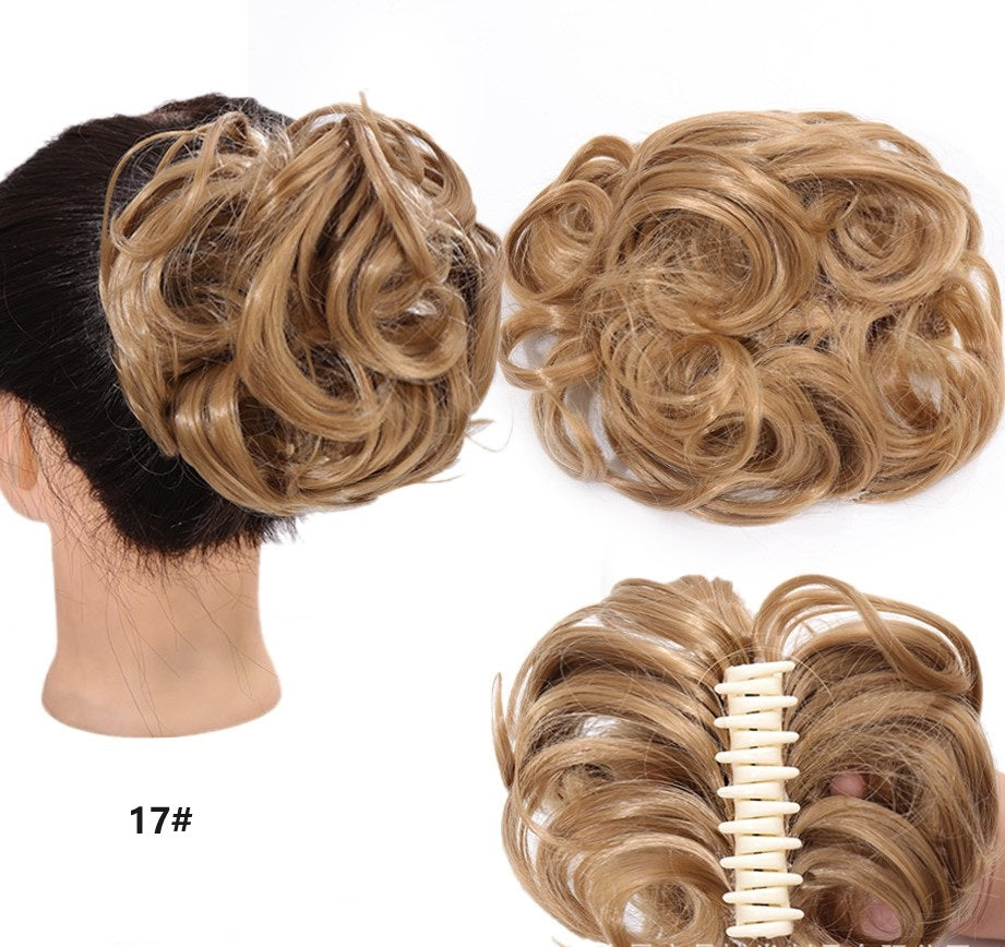 ✨Perruque à Pinces avec Cheveux Naturels – Look Naturel et Facile à Porter