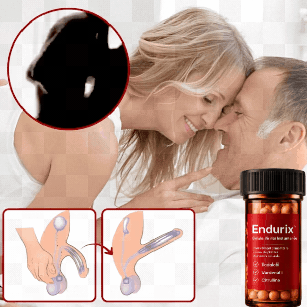 Endurix™ Gélule Virilité Instantanée | Retrouvez une érection ferme en 5 minutes, sans ordonnance !