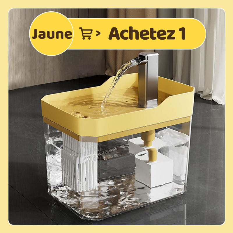 🔥 50% DE RÉDUCTION - Fontaine à Eau Automatique pour Animaux, Capacité 1,5 L, Fonctionnement Silencieux et Écoulement Continu pour une Hydratation Optimale 🐱💧