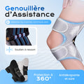 Genouillère ajustable de protection du genou pour le sport