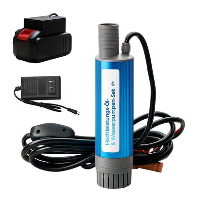51% de réduction ! Ensemble Pompe à Huile et Eau Haute Puissance — Performances Élevées, Portable et Multifonctionnel 💪🔋✨