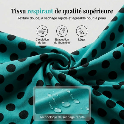 🏖️ Été brûlant - 50% de réduction 👙 Maillot de bain deux pièces à pois pour femme ✨