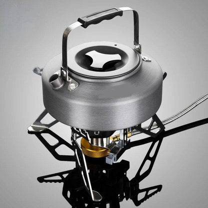 Promo Flash 50% — Réchaud de Camping 3 Feux 5800W avec Allumage Piézo, Puissant et Réglable, Résistant au Vent, Boîte de Rangement, Pour Cuisine Extérieure 🏕️