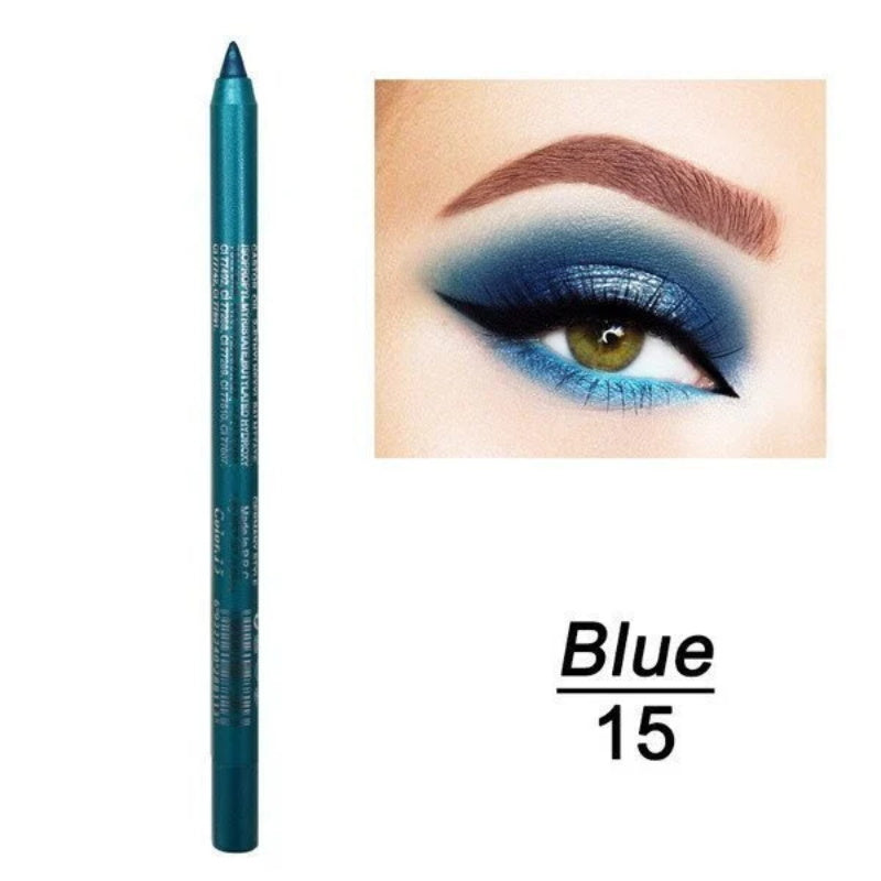 Eyeliner Coloré à longue tenue – Waterproof 24h 💧✨