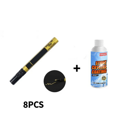 Stylo de restauration pour pierre tombale – Facile à utiliser, résultat impeccable en un seul geste 🖌️🪦【Offre Flash】