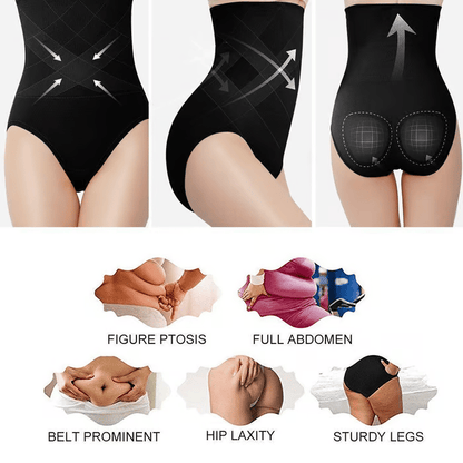 🎁Dernier jour - 1 acheté, 1 offert🎉Culotte gainante taille haute pour un ventre plat