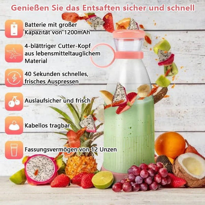 🎄 Offres de Noël Exclusives 🎄 Extracteur de Jus Portable – Best-Seller | 🌟 Savourez un jus frais où que vous soyez, à tout moment !