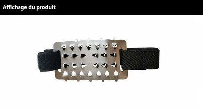 Crampons 26 Dents en Acier de Manganèse 🥾 | Plaques Antidérapantes en Acier Inoxydable ⚙️ | Performance sur Glace, Neige, Boue et Escalade ❄️🧗 | Compatibles avec Surchaussures
