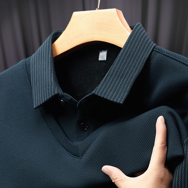 🔥50% DE RÉDUCTION ! 🍂 Chemise à Col Rayé 2 Pièces 👔📦