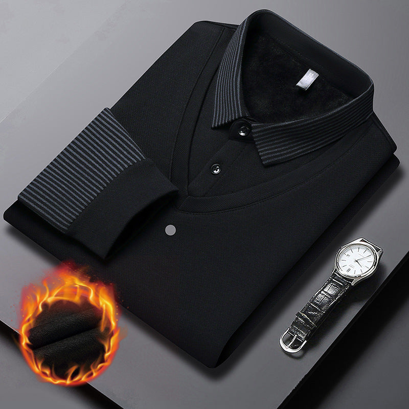 🔥50% DE RÉDUCTION ! 🍂 Chemise à Col Rayé 2 Pièces 👔📦