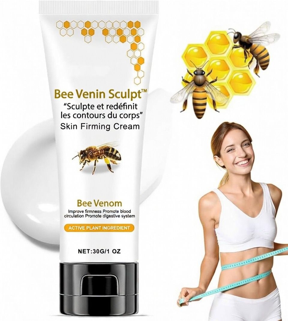 Bee Venom Sculpt™ 7 Days | Raffermit, Tonifie & Sculpte Votre Corps, Amincissement Visible en Seulement 7 Jours pour une Silhouette Contournée et Brillante !