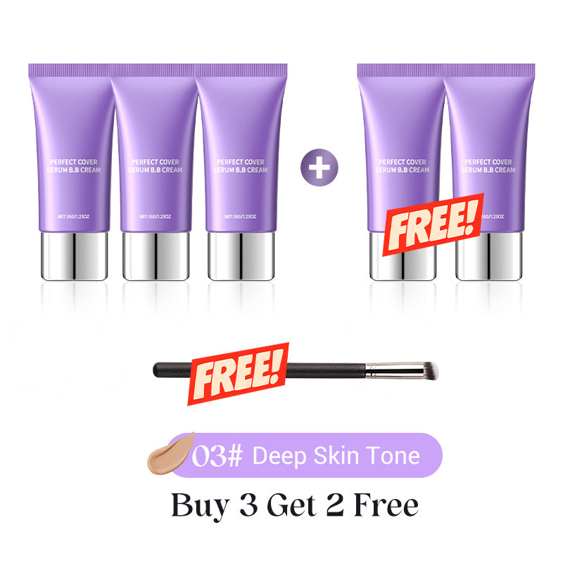 ✨ Perfect Cover Serum BB Cream – BB crème enrichie d’un sérum au lysat de ferment de bifida pour une couvrance parfaite