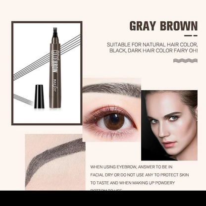 🔥Crayon à sourcils 4-End Natural — créez rapidement des sourcils élégants et parfaitement définis🔥