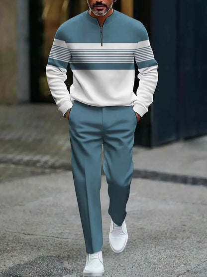 👔Ensemble Homme Imprimé – Coupe Décontractée, Respirant | Boostez Votre Look Casual 🎁【-50%】