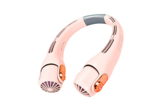 🌀💥 VENTE CLIMATISEUR PORTABLE – Ventilateur de Cou à Faible Bruit, Rotatif 360° & Autonomie Longue