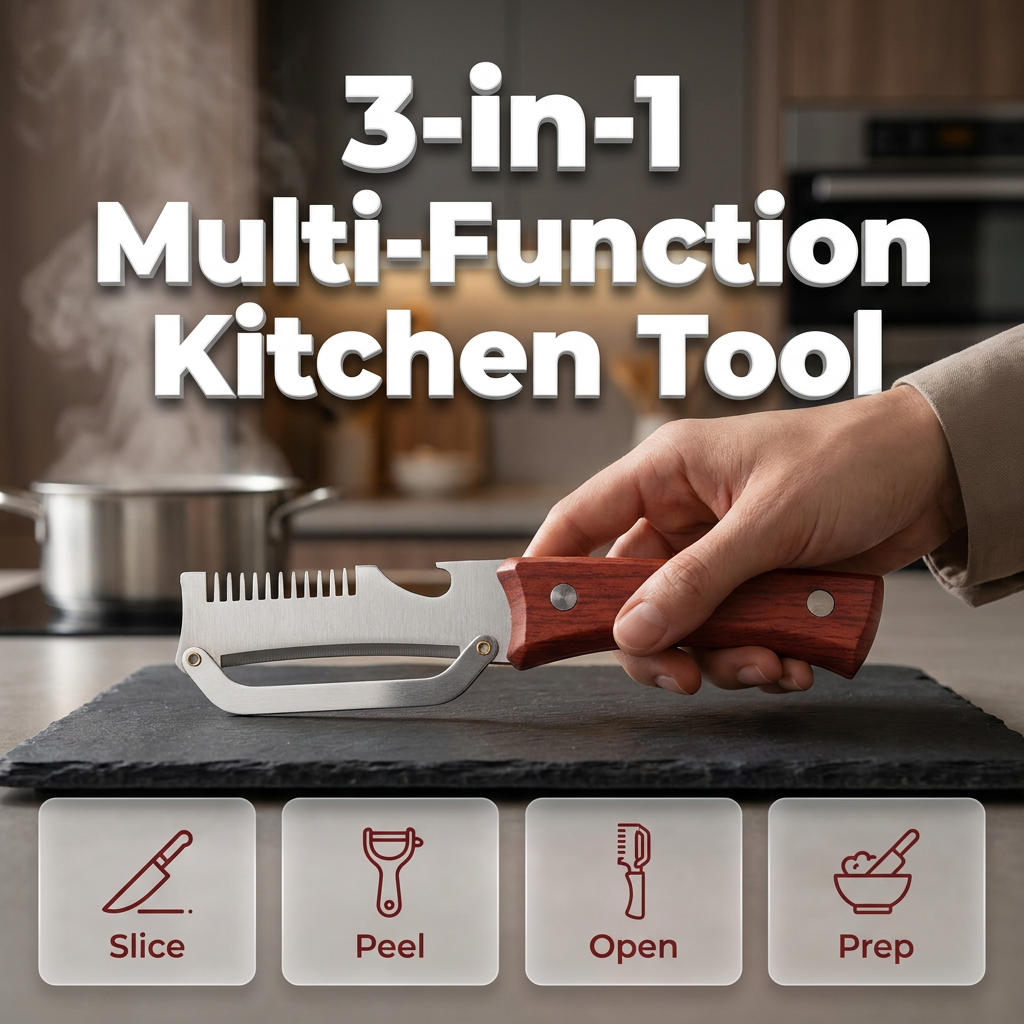 3-in-1 All-Purpose Kitchen Tool for Everyday Prep