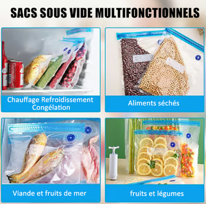 Vente éclair : -50 % sur le kit de sacs sous vide