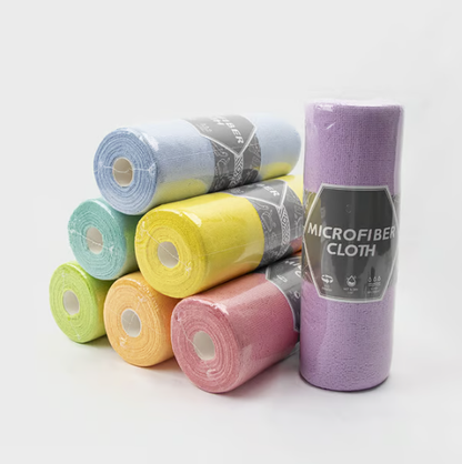 Offre trio: 3 pour le prix de 2 — Rouleau de tissu microfibre réutilisable ♻️🔥