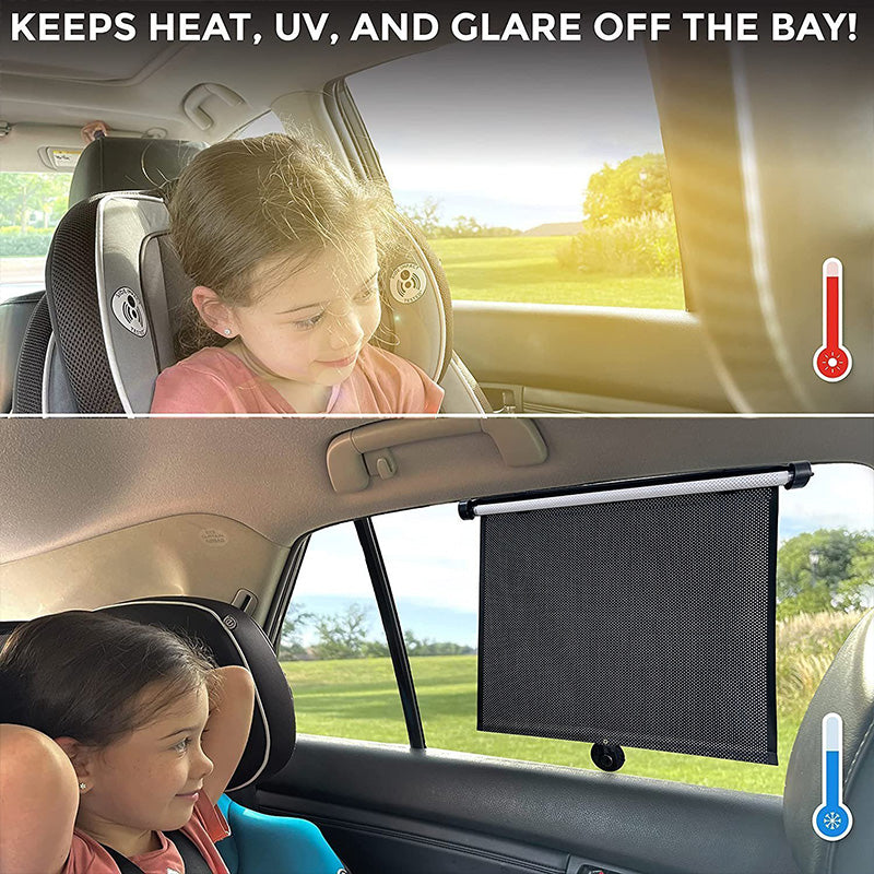 💎 -49% STORE SOLAIRE RÉTRACTABLE — Protection UV et Anti-Éblouissement pour Voiture et Maison, Ajustable et Universel