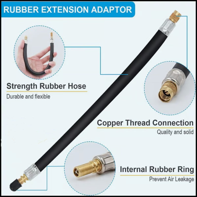 🔥🔥Extension de Valve de Pneu Flexible Universelle