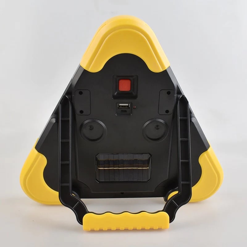🚗 Promotion exceptionnelle – 49% de réduction : Lampe de Signalisation d'Urgence Solaire Triangulaire 3-en-1 pour le Bord de Route ✨