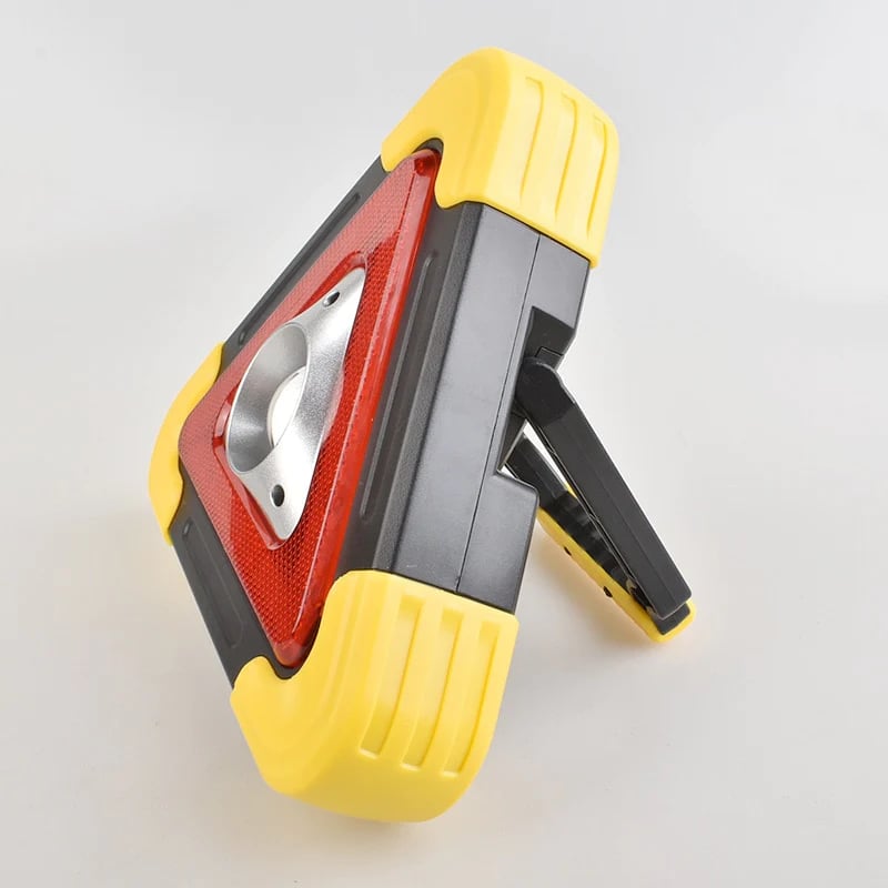 🚗 Promotion exceptionnelle – 49% de réduction : Lampe de Signalisation d'Urgence Solaire Triangulaire 3-en-1 pour le Bord de Route ✨