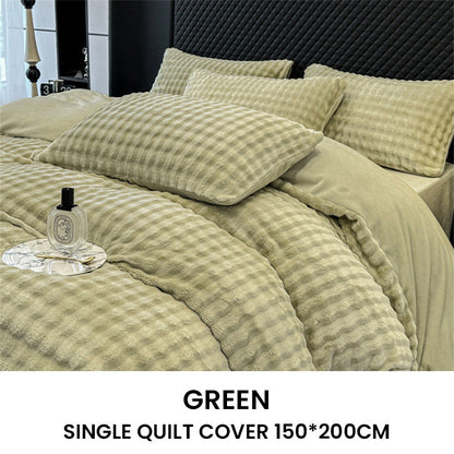 ⚡ Promo exceptionnelle – 69% de réduction : Ensemble de Couette en Velours Lait 1800F avec Housse et Fermeture Éclair pour une Chaleur Douce et un Confort Inégalé cet Hiver ❄️✨