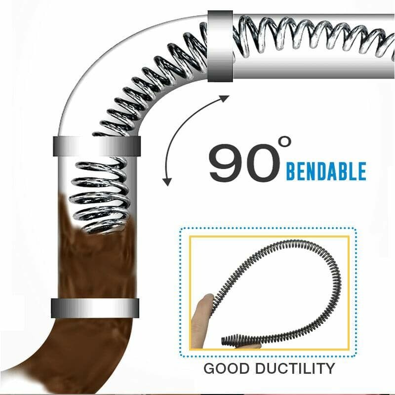 🚿 Promo 60% de réduction ! Ressort Électrique pour Déboucheur – Puissant, Flexible et Léger 🪠📦