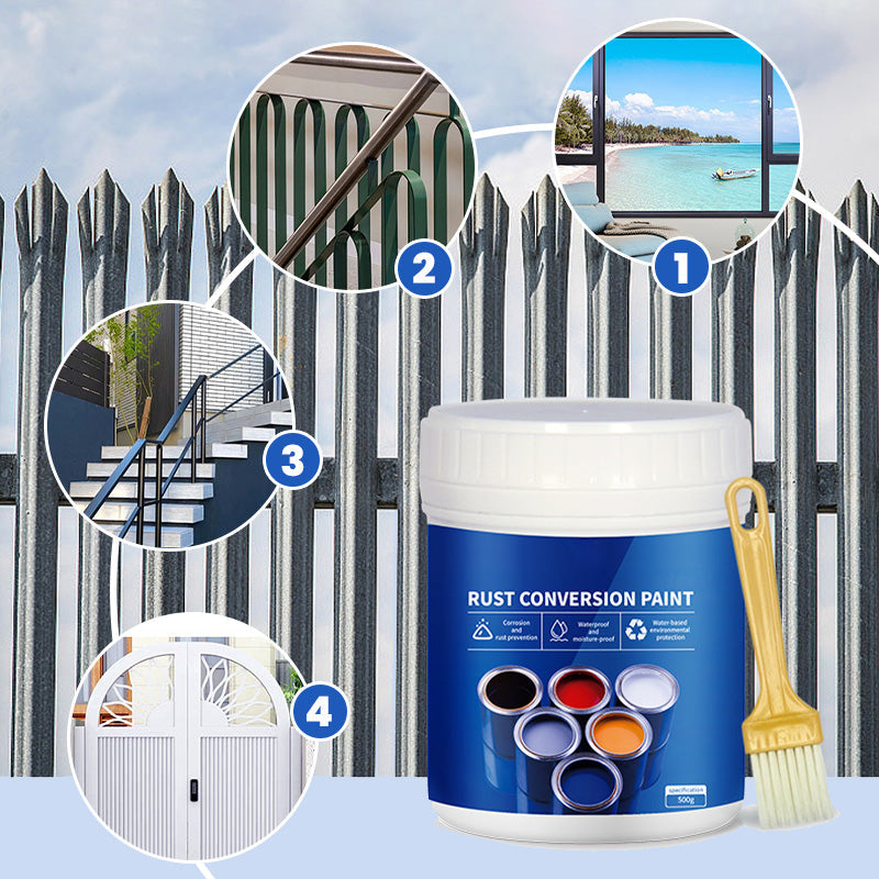 Soldes chaudes : -50% sur la peinture industrielle antirouille multicolore à base d’eau pour métal