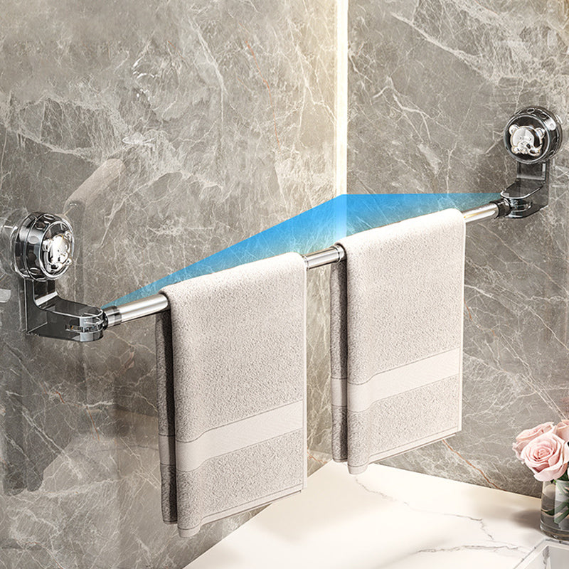 🛁✨ Light Luxury No-Punch — Barre porte-serviettes rétractable à ventouse, design léger et sans perçage