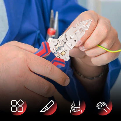 Pince pliante multifonctionnelle professionnelle pour électricien avec mesure électrique intégrée