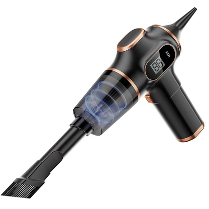 🌪️ Profitez de 50% de réduction dès maintenant ! 🔋 Aspirateur de voiture 4 en 1 – Puissant, rechargeable et ultra-portable