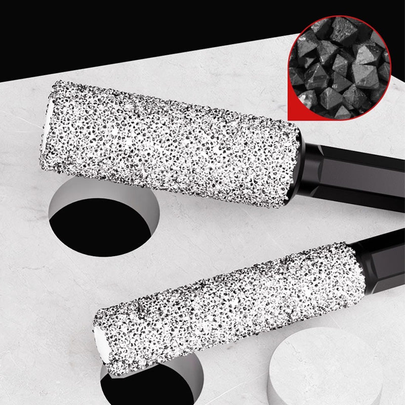 🔥 2-in-1 Hex Shank Brazing & Drilling Dry Hole Opener — Specialized Tool