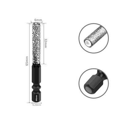 🔥 2-in-1 Hex Shank Brazing & Drilling Dry Hole Opener — Specialized Tool