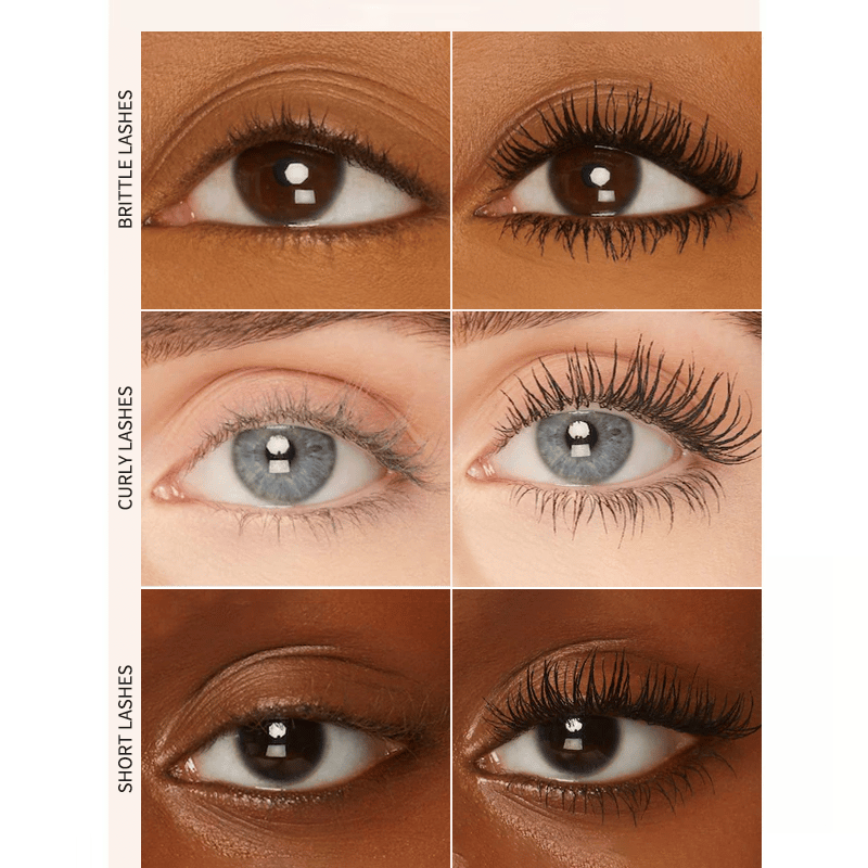 💄 Offre duo : Achetez 1, Obtenez 1 gratuit – Mascara waterproof et flexible pour une tenue longue durée, sans paquets et un volume naturel qui sublime le regard 👁️