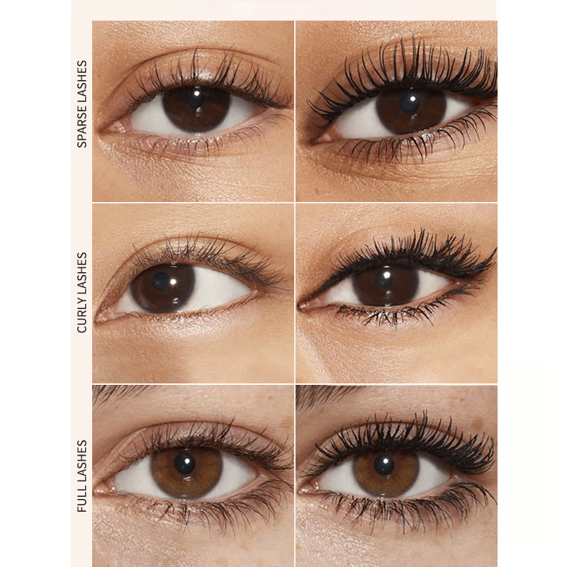💄 Offre duo : Achetez 1, Obtenez 1 gratuit – Mascara waterproof et flexible pour une tenue longue durée, sans paquets et un volume naturel qui sublime le regard 👁️