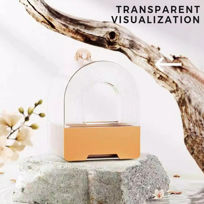 Bassin 2-en-1 pour le bain et l’alimentation des perroquets — pratique et polyvalent