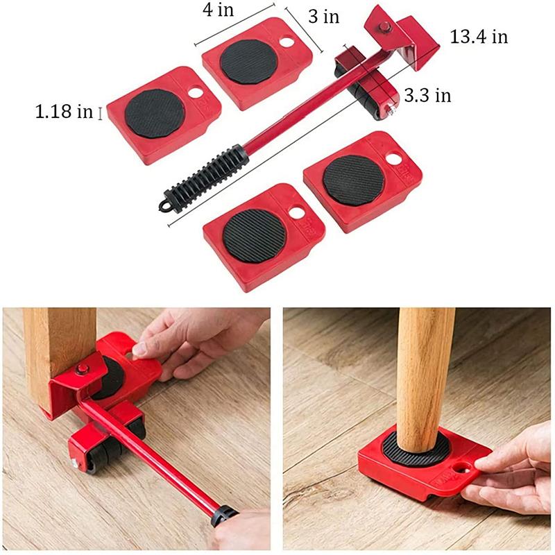 Kit Complet de Levage et Déplacement de Meubles — Sûr, Facile et Polyvalent