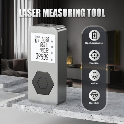 Télémètre Laser Multifonction et Rechargeable – Précision et Polyvalence au Bout des Doigts