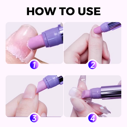 💜Offre exclusive : Achetez-en 1, Obtenez-en 1 gratuit 💜 Nouveau stylo de soin des ongles 3 en 1 – version améliorée 2025