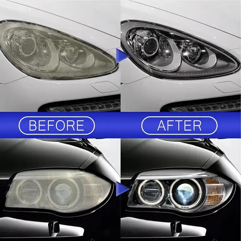 🔥Kit de rénovation & revêtement cristal pour phares auto🚗✨ – Achetez 2, obtenez 1 GRATUIT !