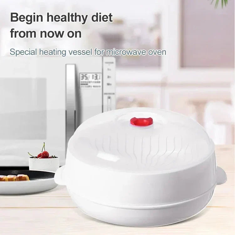 ♨️ Économisez 50% sur le Four à Micro-ondes avec Dampfgarer : Cuisson Vapeur et Décongélation Rapides, Design Compact et Nettoyage Facile 🍲📦