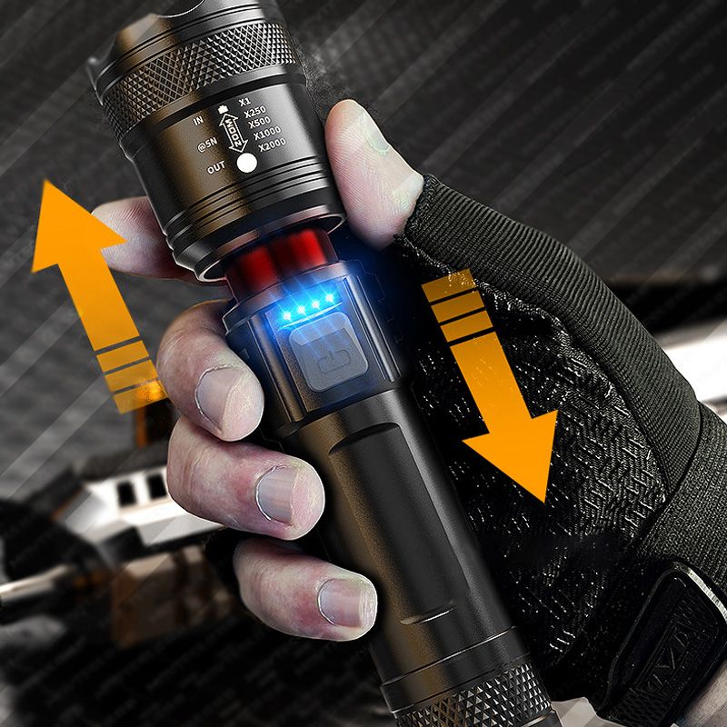 Lampe de poche zoomable ultra-brillante — Offre spéciale: Achetez 2, obtenez 1 gratuit